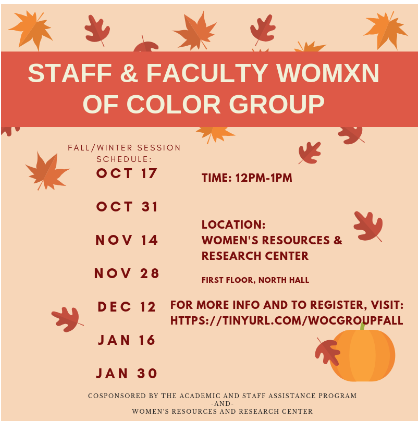 Fall/Winter Meeting Schedule