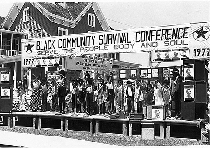 black panther community health 1972
