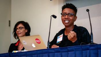 Tiffany Willoughby-Herard responds to audience question