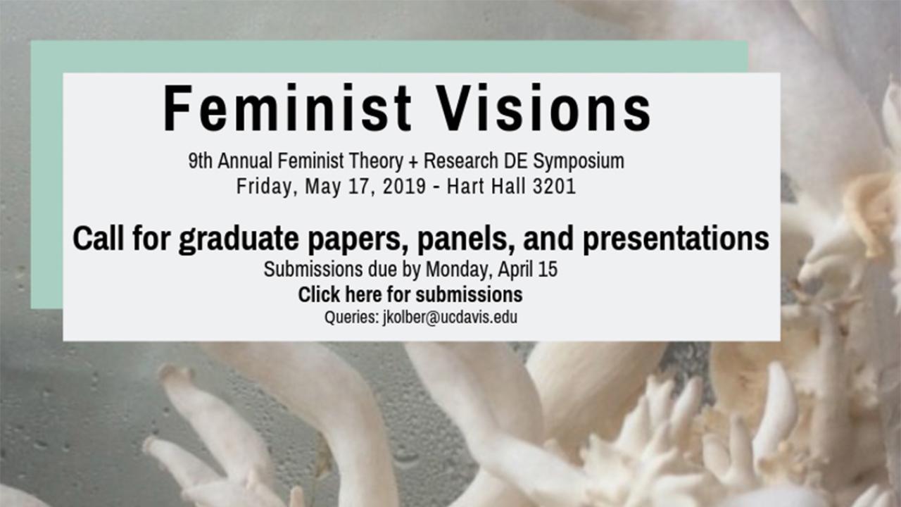 CFP Announcement for Feminist Visions Symposium