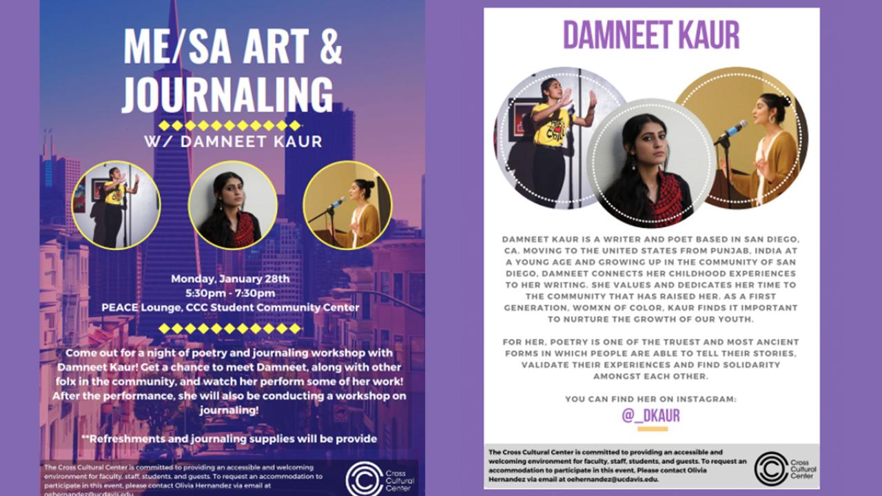 ME/SA Art & Journaling with Damneet Kaur