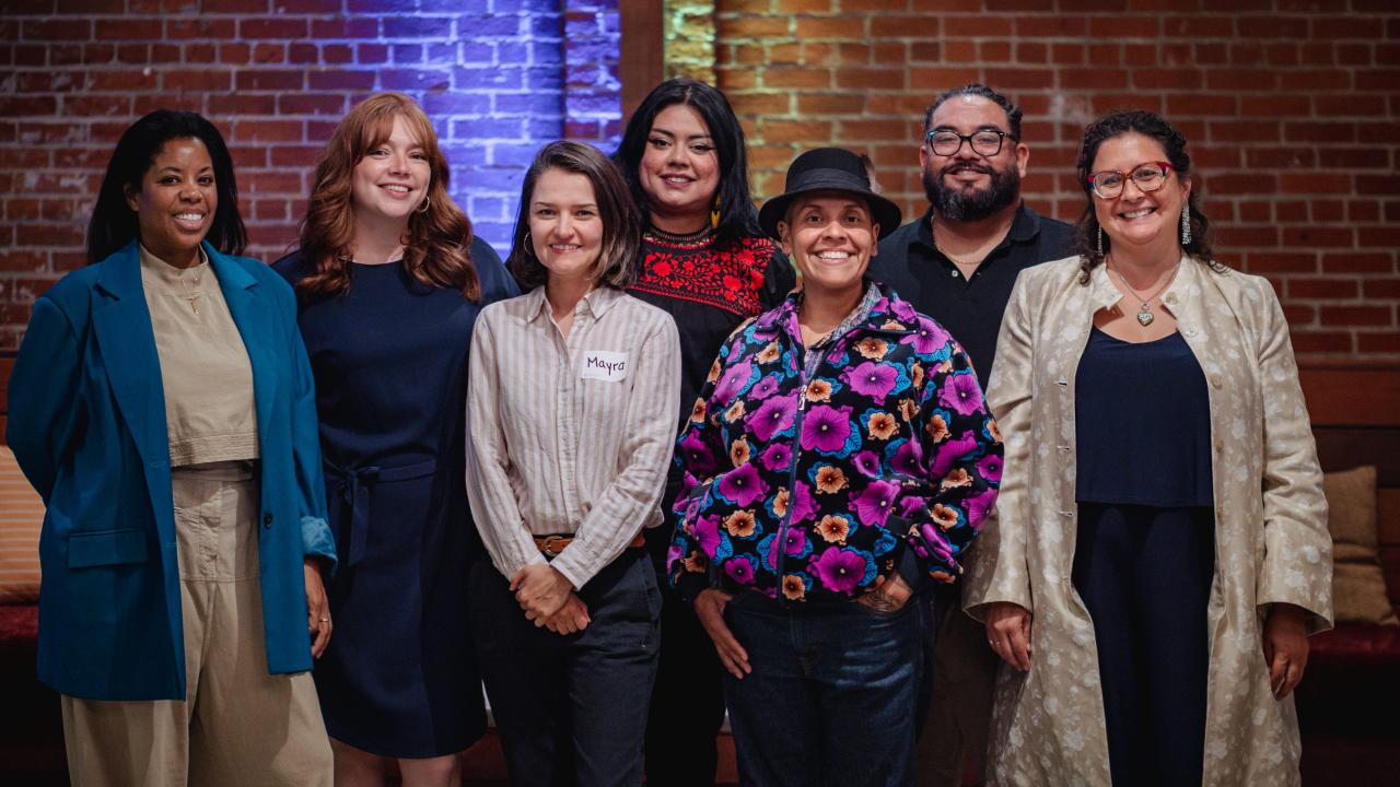 Group photo of Environmental Justice Leaders cohort