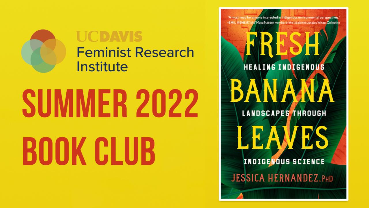 FRI Summer Book Club with book cover of Fresh Banana Leaves