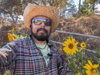 Xochitl Flores, Farm Manager at Poder SF. Event Panelist for Feminist and Queer Environmental Futures.