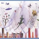 Event graphic: painting of trees and birds