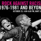 Rock Against Racism event banner